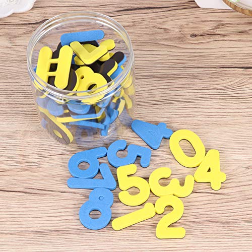 NUOBESTY 54Pcs Números Magnéticos Número de Brinquedos Ãmãs de Geladeira Brinquedos Educativos (Core