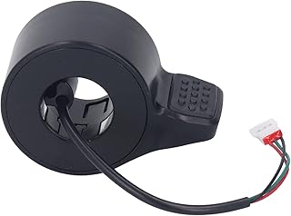Acelerador de Scooter Elétrico, Acelerador de Scooter Elétrico Durável, Acelerador de Velocidade de Dedo Polegar de Substituição para Scooter Elétrico, Bicicleta Elétrica