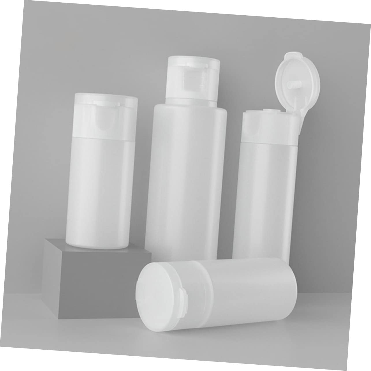 Baluue 3sets Reise Shampoo Flasche Tops Set Auslaufsicher Lotion Dispenser Große Flaschen 10 Stücke * 3
