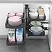 Blind Corner Kitchen Cupboard Storage with Metal Slide Out Drawers - Pull Out Baskets Shelving Unit, Space-Saving Solution