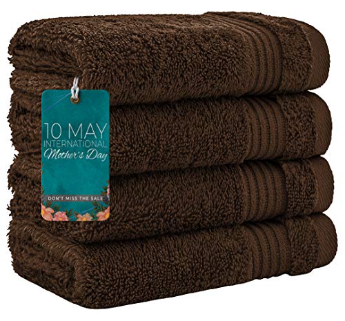 Luxury Turkish Cotton Washcloths for Easy Care, Extra Soft and Absorbent, Fingertip Towels