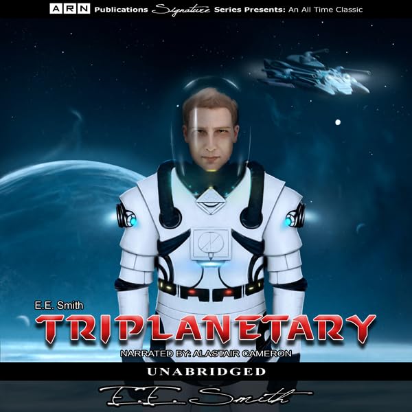 Cover art for Triplanetary