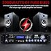 Pyle 3000W Multi-Channel Bluetooth 5.0 Wireless Streaming Power Amplifier - Rack Mount - Stereo Receiver w/ FM Radio - USB/SD - Dual Mic w/ Echo - RCA - Headphone - LED Display - Cooling Fan - P3001BT