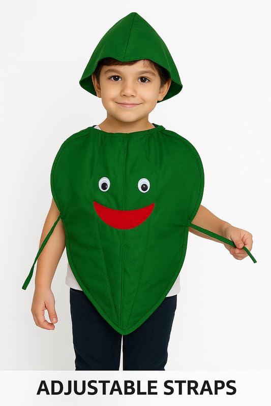 Image of FancyDressWale Fruit & Vegetable Fancy Dress Costume for Kids | Free Size 2-10 Years | School Fancy Dress, Stage Shows, Theme Parties