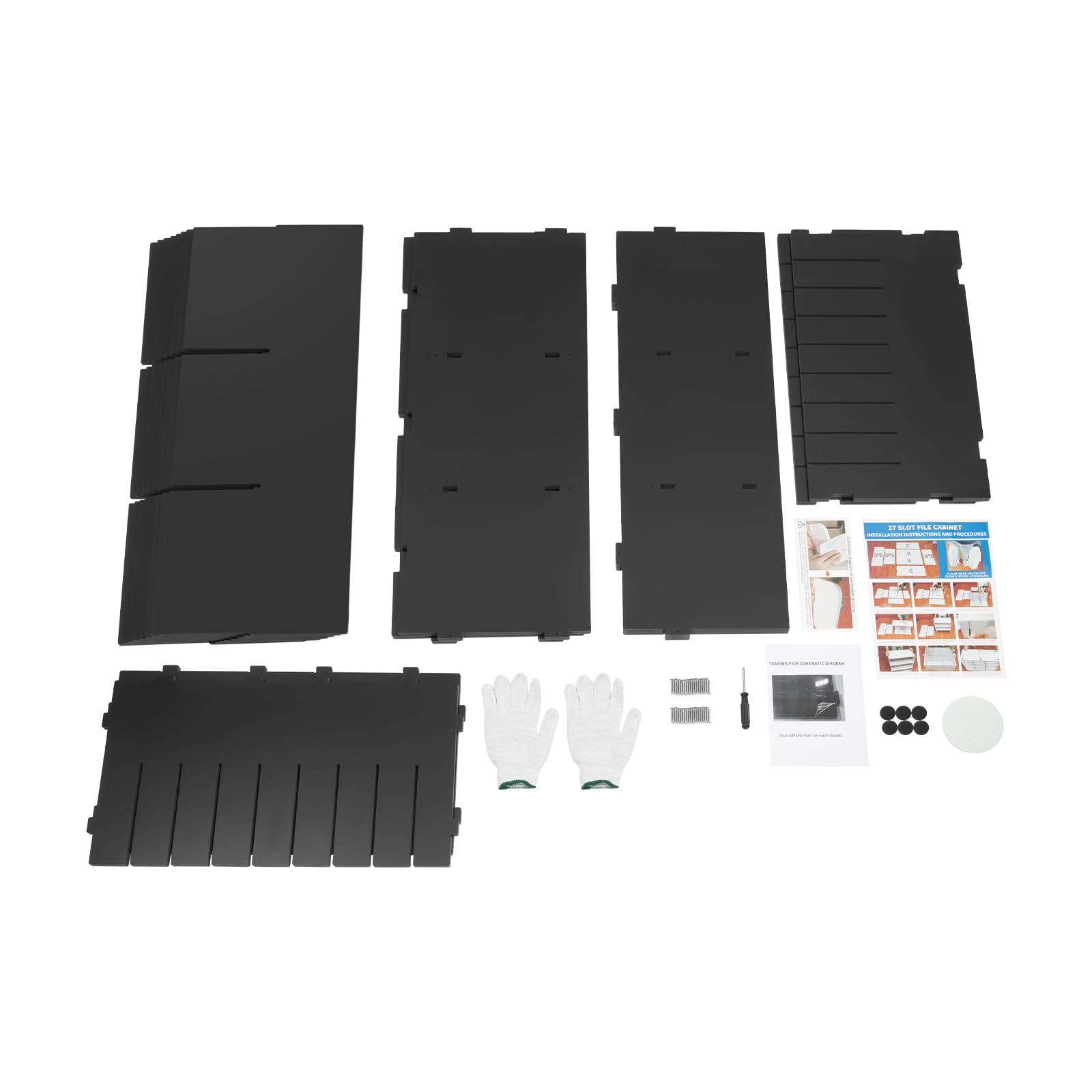 Literatur-Organizer, 27 Fächer, Büro-Briefkasten mit verstellbaren Regalen, 9-lagiger Post-Organizer für Zuhause, Schule, Büros, Holz-Literatursortierer 81,3 x 30,5 x 55,9 cm für Büro