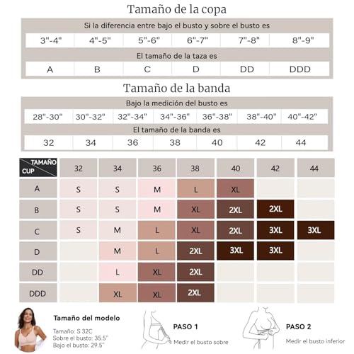La mejor comparación de Comfy bra . 14 Imagen adicional