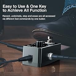 LEKATO Triple Looper Station, de boucle d’enregistrement synchrone Tuner intégré Boucleur électrique Total 18 minutes… - Les Beatles, Paul McCartney, John Lennon, RIngo Starr, George Harrison LEKATO Triple Looper Station, de boucle d'enregistrement synchrone Tuner intégré Boucleur électrique Total 18 minutes… – Image 4