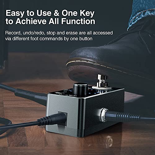 LEKATO Triple Looper Station, de boucle d’enregistrement synchrone Tuner intégré Boucleur électrique Total 18 minutes… - Les Beatles, Paul McCartney, John Lennon, RIngo Starr, George Harrison LEKATO Triple Looper Station, de boucle d'enregistrement synchrone Tuner intégré Boucleur électrique Total 18 minutes… – Image 5