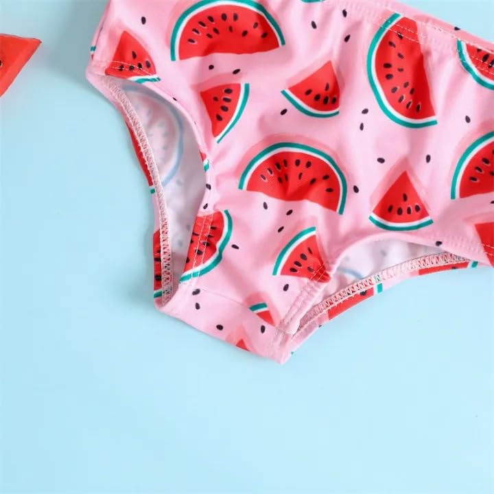 Image of Baby Bucket Girls Stylish Two-Piece Swimsuit| Baby Girl Bikini Swimsuit with Headband