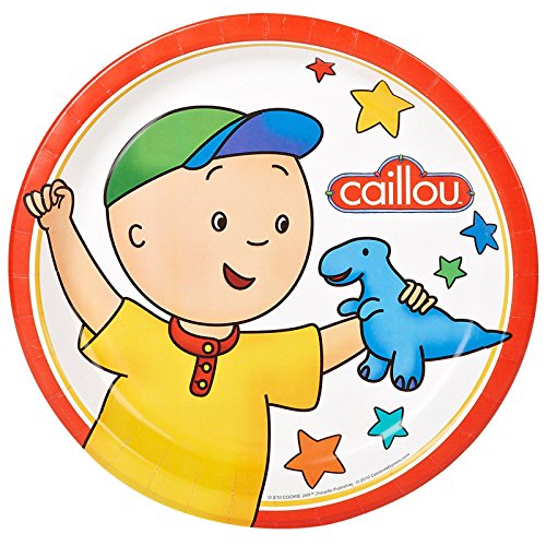 Birthday Express Caillou Party Supplies - Dinner Plates (8)