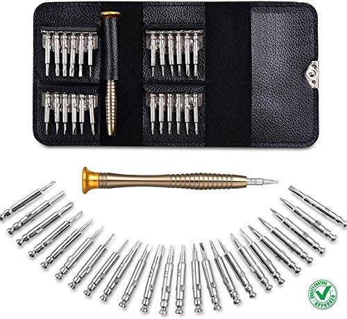 See full amazon price history chart for Hyderon 25 in 1 Precision Screwdriver Set Multi Pocket Repair Tool Kit for Laptop/Mobile Phones/Spectacles/Watch. Hyderon 25 in 1 Precision Screwdriver Set Multi Pocket Repair Tool Kit for Laptop/Mobile Phones/Spectacles/Watch. (B08Z3RYCCQ) Amazon Price History, Amazon Price Tracker