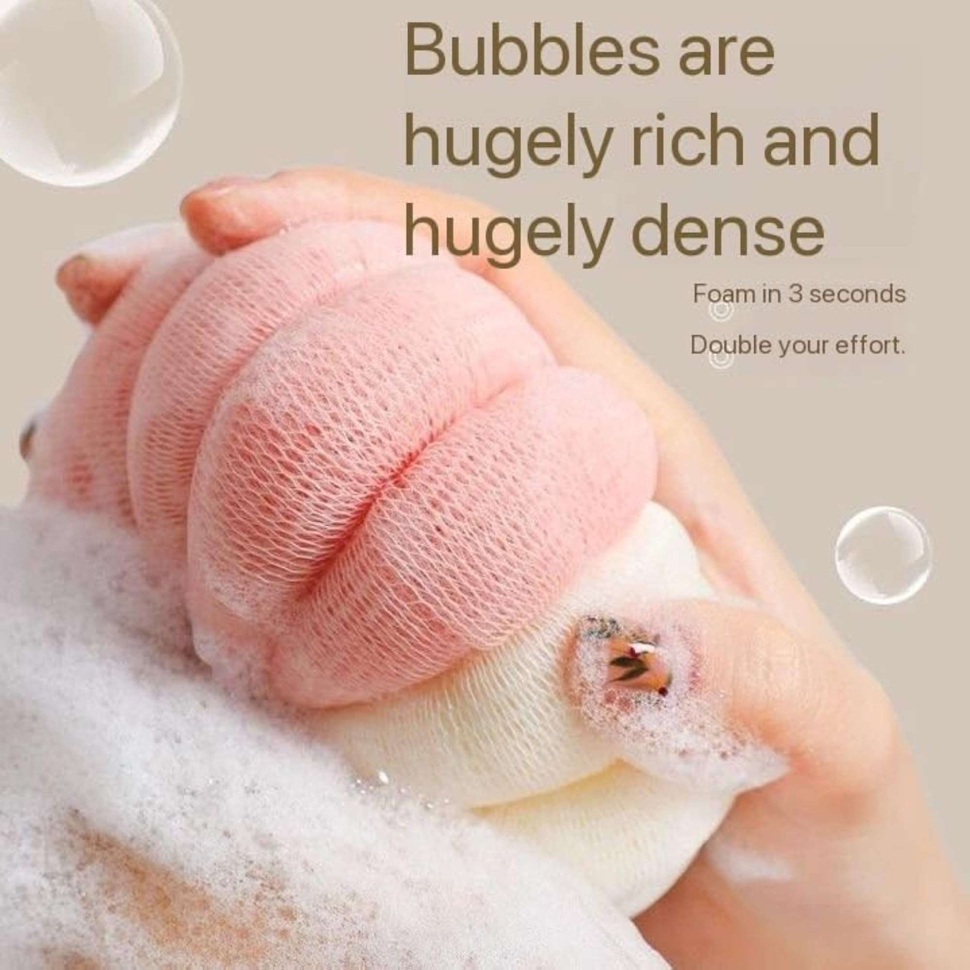 Soft Rose-Shaped Bath Tool for Daily Use