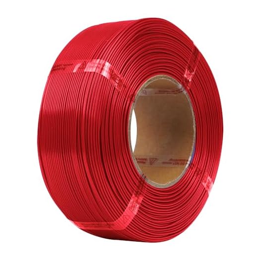 Inland V2 PLA PRO (PLA+) 3D Printer Filament Refill, 1.75mm Spooless Filament, Dimensional Accuracy +/- 0.03mm, 1KG (2.2lbs) Raspberry Red Refill for Inland Reusable Spools, Bambu Lab Compatible