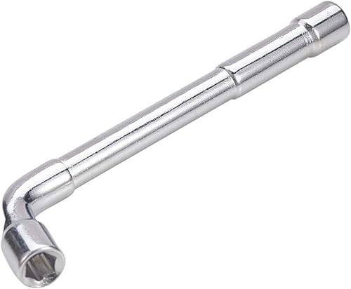 Utoolmart Llave hexagonal métrica en forma de L hexagonal, llaves de vaso de 0.236 in, espejo cromado, Cr-V, 1 unidad