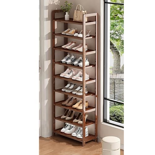 Zapatero vertical organizador espacio reducido armario esquina pequeña