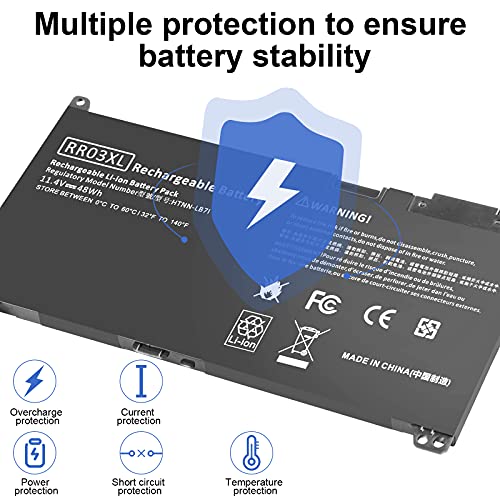 Image of ASUNCELL RR03XL Battery for HP ProBook 430 G4 440 450 455 470 G4, HP ProBook 440 450 470 851477-421 851477-541 851477-831 851477-832 851610-850