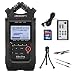 Zoom H4n Handy Mobile 4-Track Recorder - Bundle w/16GB Class 10 SDHC Card, Stereo 3.5mm Mini Phono Male to Two RCA Males Y-Cable, 3.5mm to 3.5mm Stereo Output Cable, Zoom RC-4 Remote Control