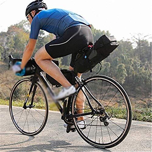Bicycle Waterproof Bag Bicycle Saddle Bag Waterproof Large 3-7L Bike-Packing Style Seat Pack Adjustable Capacity Bicycle Saddle Bag Ranger Cycling Adventure Pack