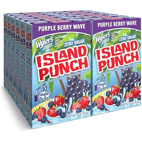 Wyler's Light Island Punch, Purple Berry Wave, 10 CT Cover