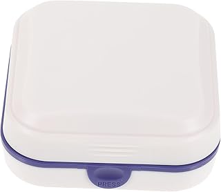 فوميز. حافظة حمل سماعات الاذن من 3 قطع، حافظة صلبة للمساعدة على السمع، حافظة سماعات اذن مضادة للصدمات، حافظة اسفنجية للسفر، صندوق صغير محمول، أكريلونيتريل بوتادين ستايرين (ABS)، متعدد الألوان