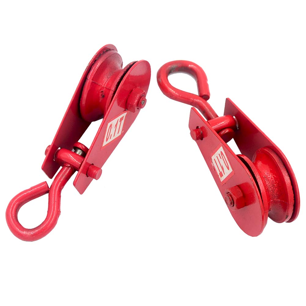 Buy DGOL 5 Pack Heavy Duty Single Pulley Roller Block Loading