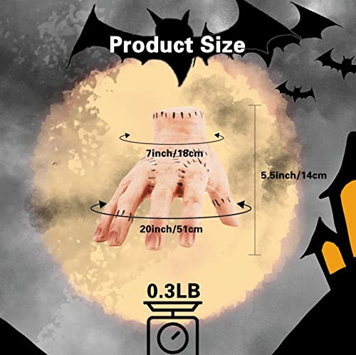 Wednesday Addams Family Decorations, The Thing Hand From Wednesday Addams, Cosplay Hand By Addams Family, Scary Props Decorations Gift For Fans, A Dirthday Present For My Daughter #TOP6