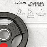 SPORTNOW 2-szt. zestaw obciążników 2x5 kg, otwór Ø 50 mm
