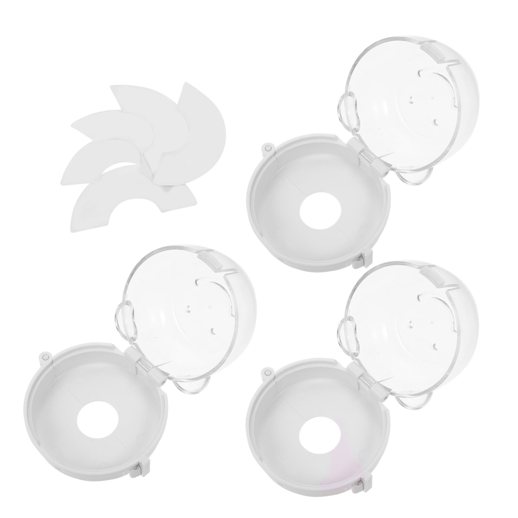 HAPINARY Cooker Knob Covers for Child Safety Stove Protective Cover Easy Install Safety Accessory
