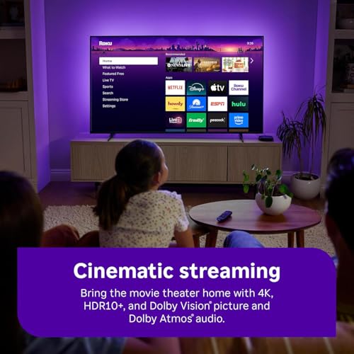 Image of Roku Ultra - Ultimate Streaming Player (Renewed) - 4K Streaming Device for TV with HDR10+, Dolby Vision & Atmos - Bluetooth & Wi-Fi 6- Rechargeable Voice Remote Pro with Backlit Buttons (Renewed)
