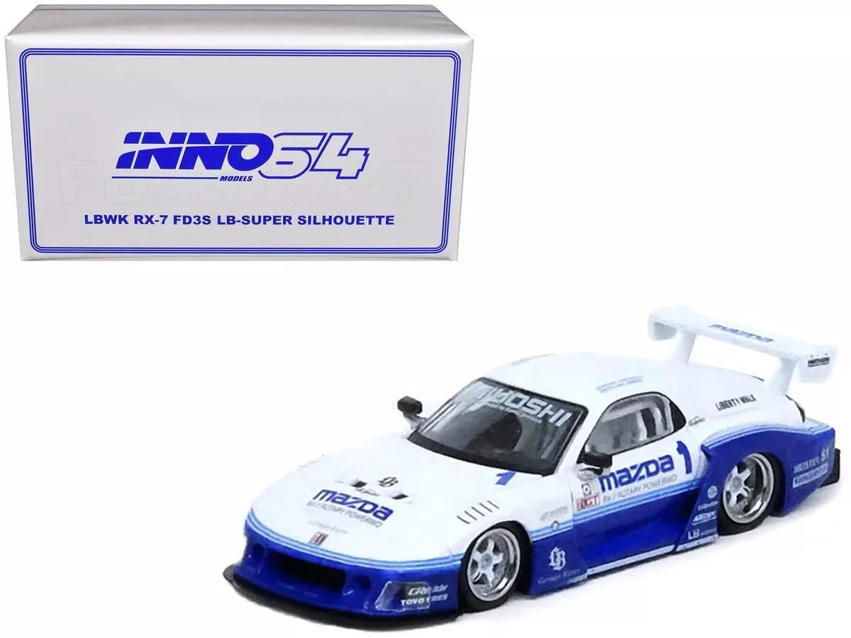 Amazon | INNO Models イノモデル 1/64 マツダ RX7 (FD3S) LB-WORKS 