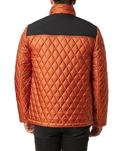 Image of Vince Camuto Men's Quilted Mix Media Jacket
