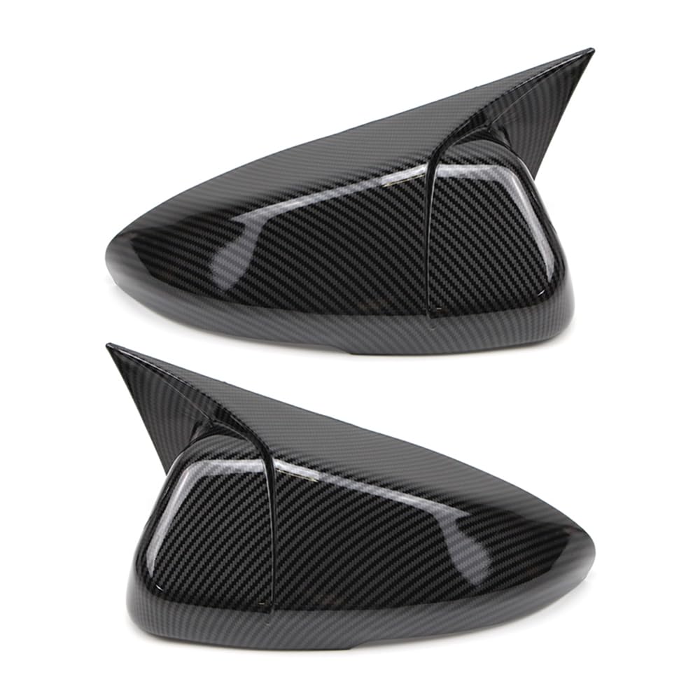 Dreamseek Side Mirror Cover for Honda Accord 2018 2019 2020 2021 2022 Rearview Wing Caps ABS Exterior Carbon Fiber Pattern Decoration Protector