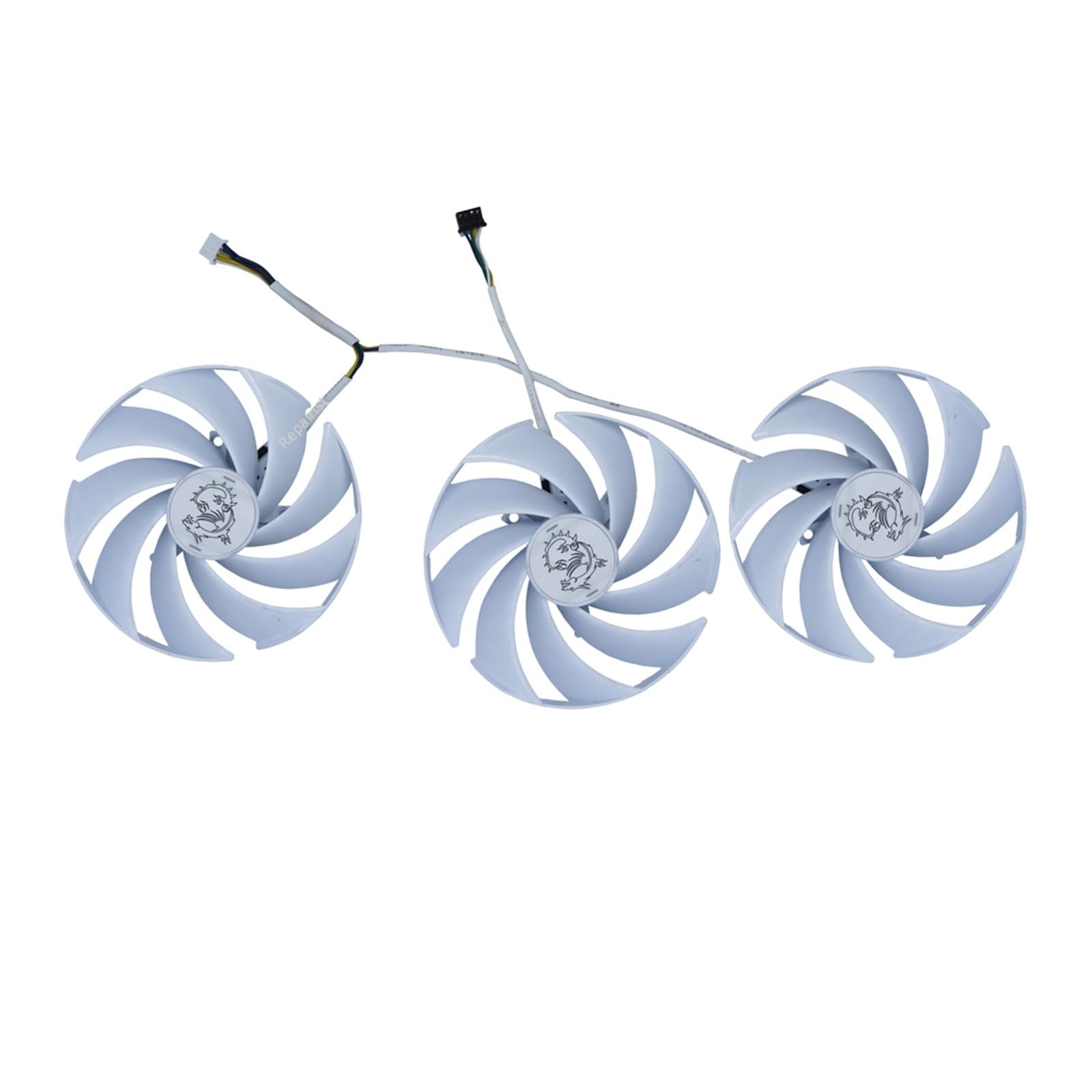 Ventilador PLD10020B12H blanco para reparar la refrigeración de tarjetas RTX