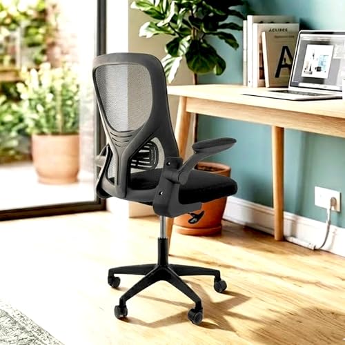 Image of Casa Copenhagen Black | Mid Back Imported Mesh Fabric Boss Office Chair | Y Design Ergonomic Back Support | 2D Aero Design Adjustable Armrests | Synchro Tilt Lock Mechanism | Adjustable Lumbar Support