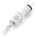 Hawink Tattoo Cartridge Needles 10 Bugpin 7 Curved/Round Magnum M-Taper 20PCS with Membrane Professional Disposable EN05S-20-1007RM