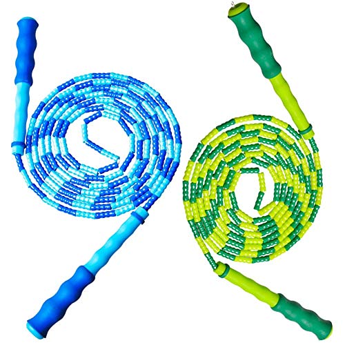 MyLifeUNIT Jump Rope, 2 Pack Skipping Ropes for Exercise, Adjustable Jump Ropes for Kids and Adults