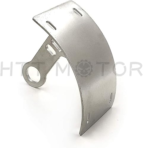 Vista 15 de HTTMT MT360-06 - Soporte de placa de matrícula cromado vertical para motocicleta, compatible con Suzuki Boulevard M109R 2006-2012 YZF-R6/2006-2011