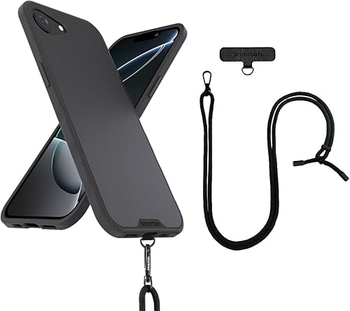 Miniatura 44 de Smartish® - Funda MagSafe para iPhone 16e, Gripmunk, funda delgada magnética [ligera + protectora], funda de agarre fina con forro de microfibra