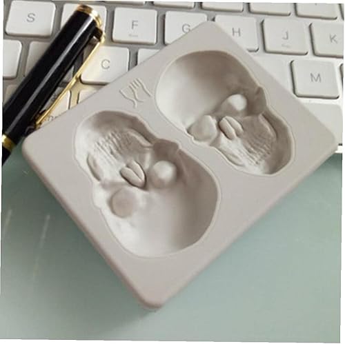 Miniatura 3 de Molde de fondant para pastel de cráneo para Halloween, regalos de fiesta de Halloween, moldes de fondant, cortador de decoración de cocina,