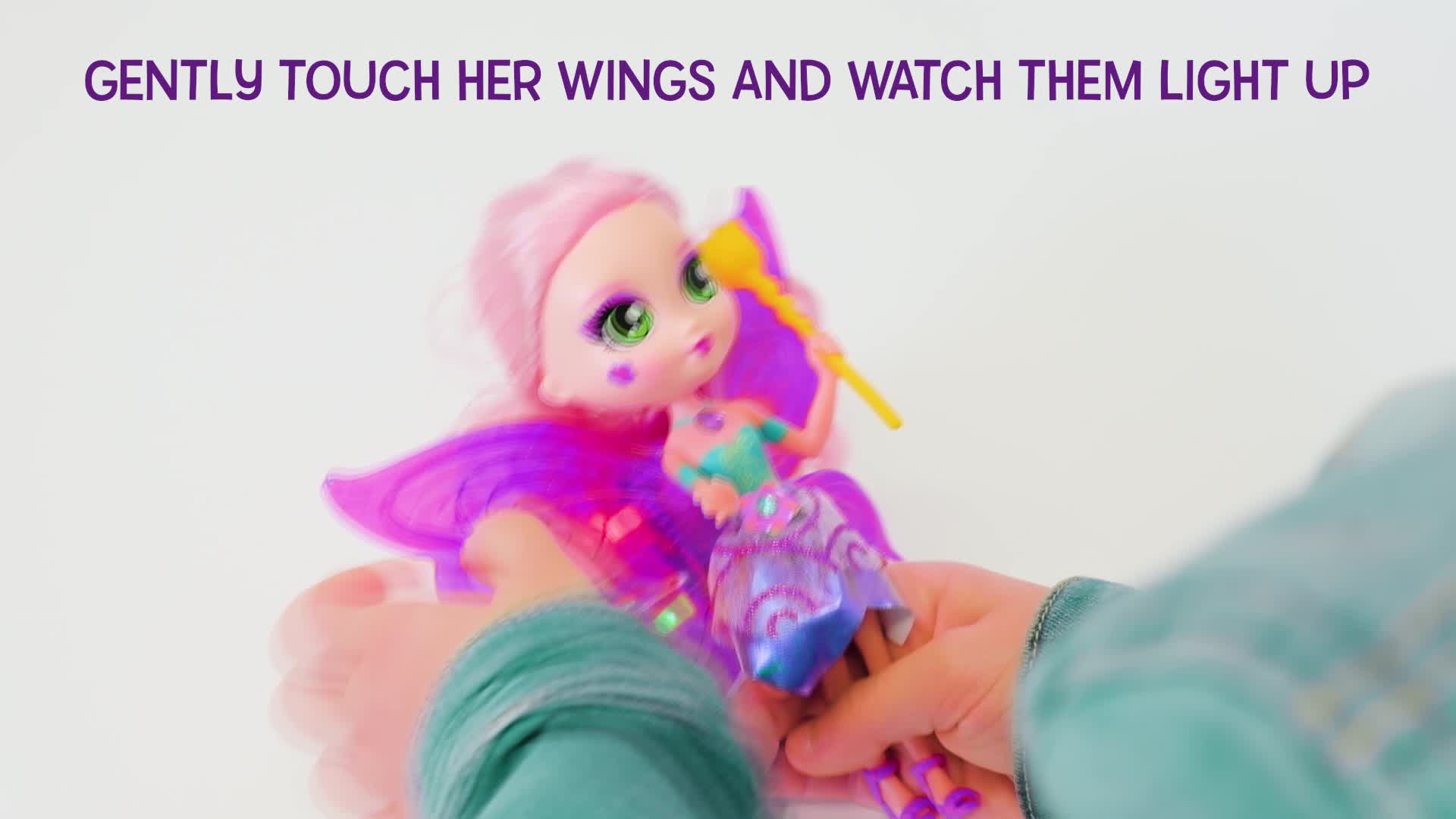 Bright Fairy Friends BFF Queen Light Fairy Regina with Fairy