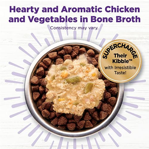 Wellness Bowl Boosters Hearty Toppers Rooster Pumpkin Recipe in Savory Bone Broth Canine Meals Toppers 55 Ounce Pouch pack of 12 Cucciolini Doodles Wellness bowl boosters hearty toppers rooster pumpkin recipe in savory bone broth canine meals toppers 5 5 ounce pouch pack of 12 cucciolini doodles