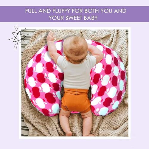 Image of VParents Baby Feeding Pillow Bedding Set with Mosquito net and Sleeping Bag Combo Cheeky Cheeky (Pink) 110503