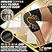 CopperJoint Knee Compression Sleeves for Women and Men Breathable Copper Infused Non Slip Knee Support For Pain Recovery Swelling Circulation Arthritis Running Workout & Walking Single Sleeve Only