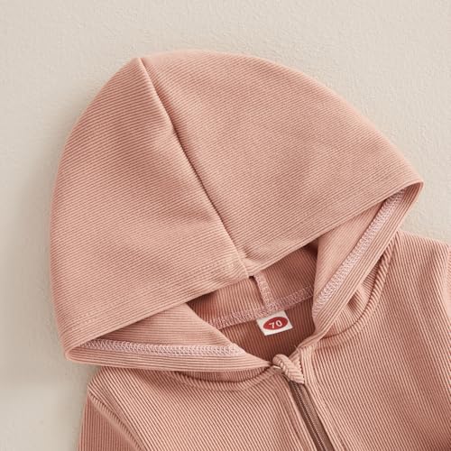 Fall Baby Clothes Newborn Boy Girl Hoodie Romper Long Sleeve Jumpsuit Winter Infant One Piece Outfit4