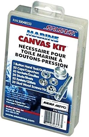 AMRS-50048253 Sea Sense 101 Piece Canvas Snap Fastener Kit