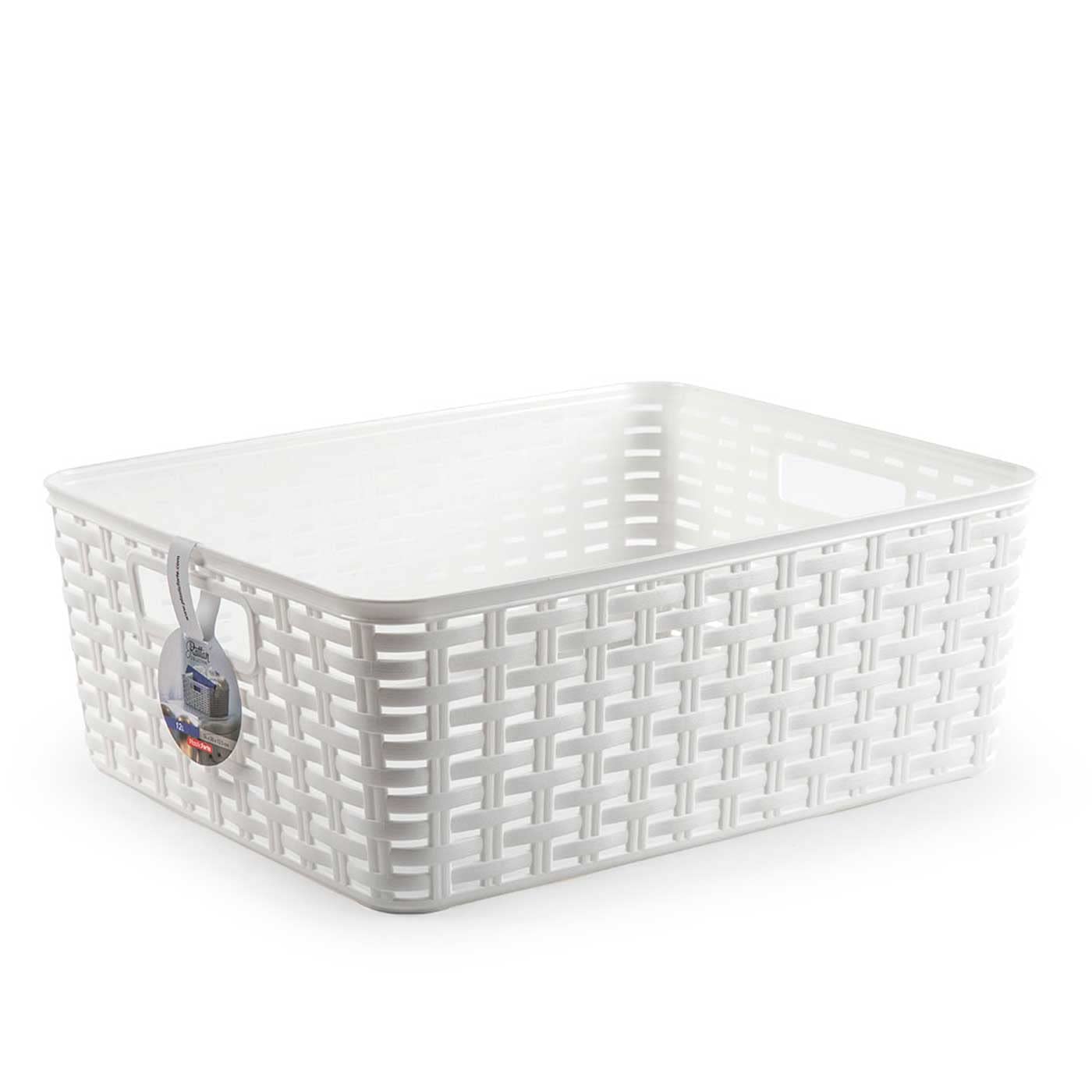 Acan Tradineur Panier En Rotin N°5 En Plastique, Rangement