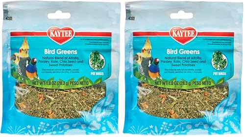 Kaytee Bird Greens Treat for All Pet Birds, 1 oz (Pack of 2) - image 1