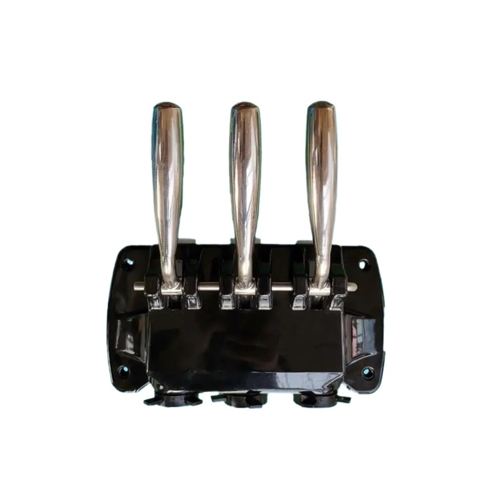 Front Panel Face Block Spare Discharge Valve Replacement,Compatible With BZL,Compatible With VEVOR Ice Cream Machines With Rods Modelling Caps Three Holders