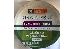 Simply Nourish Puppy Food: Chicken & Vegetable Stew 6-3 OZ Cups