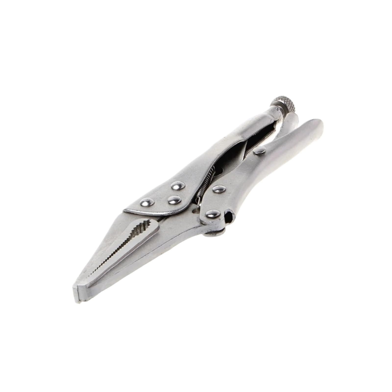Locking Pliers Long Nose Straight Jaw Lock Vise Grip Clamp Hand Tool 140mm/165mm(165MM)